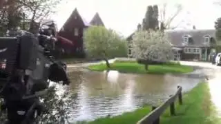 Raw Video: Waves Crash Apple Tree Point Road