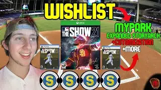 MY *OFFICIAL* MLB The Show 21 WISHLIST...(Xbox Series X, PS5, Nintendo Switch, PC)