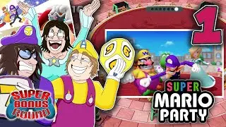 Super Mario Party EPISODE #1: Six is the Deadliest Number | Super Bonus Round | Let's Play