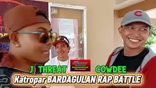 J THREAT VS COWDEE BARDAGULAN RAP BATTLE By Katropar. Ikalawang Sultada Tournament. Semi Finals.