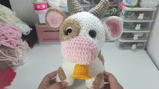 Vaca amigurumi paso a paso en espa&ntilde;ol - 2da Parte - Vaquita a crochet f&aacute;cil de tejer - Crochet Cow