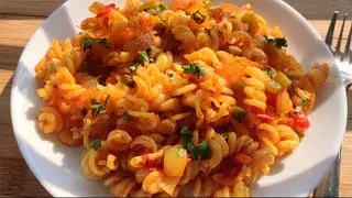 Super tasty new style tikha chatakedar pasta recipe 💖 | easy pasta recipe