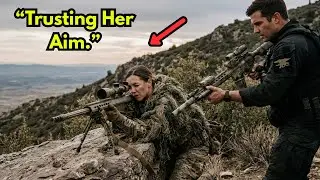 She Was Just Changing Targets — Then a SEAL Handed Her His Rifle and Stepped Back