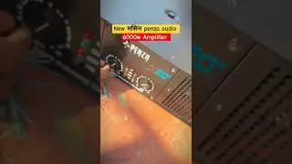 New machine penza audio 🤔 6000w amplifier 😱 | dj aman vlogs | #djamanrock #dj #amplifier #song