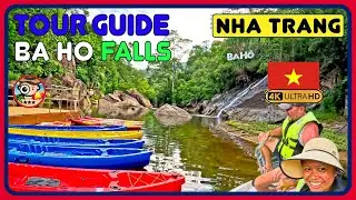 Ba Ho Waterfalls Nha Trang Vietnam 🇻🇳 (Nha Trang's Hidden Gem) Tour Guide 4K Walking Tour