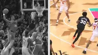 John Collins vs Julian Champagnie! Vote Now for Thursday&rsquo;s Kia Drives Showdown 🏀🔥 #nba #basketball