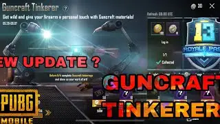 GUNCRAFT TINKERER | PUBG MOBILE | CROOKS PUBG