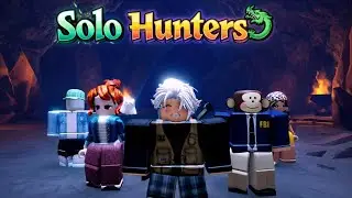 My First Day as a Hunter in Solo Hunters 🐉- Roblox Indonesia