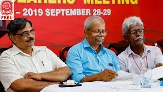 FBEU All India Regional Committee Office Bearers' Meeting, September 2019