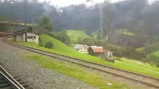 On a Railjet through The Arlberg Pass