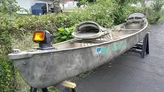 CUSTOMIZING YOUR CANOE ( FISHING/TROLLING CANOE ON STEROIDS)