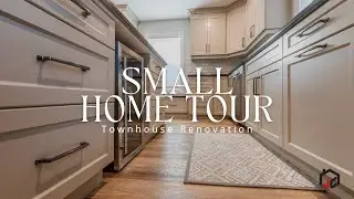 Small House Tour | Townhouse Renovation + Functional Bathroom!