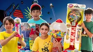 Heidi dan Zidane dan Mesin Gumball Ajaib 🍬 Belajar Berbagi Lewat Petualangan Seru