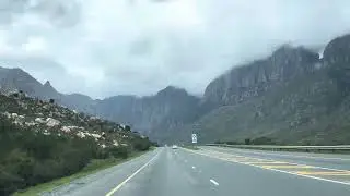 Beautiful of Cape Town by N1 highway ..South Africa 🇿🇦