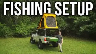 DIY Fishing Mod for My Tacoma Truck Camper // Go Fast Camper V2 Pro