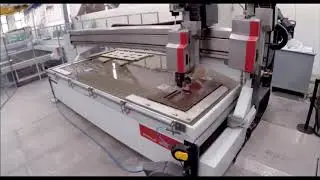 Water Jet Cutting - Intermac Primus 5 axis CNc cutting Dekton