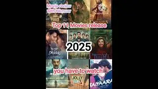 ​Top 11 Upcoming Bollywood Movies 2025 🎬 | Must Watch List