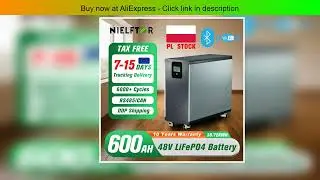 48V 600Ah LiFePO4 Lithium Battery Pack 30Kwh 100Ah 120Ah 200Ah 300Ah Built-in 200A BMS 6000+ Cycle