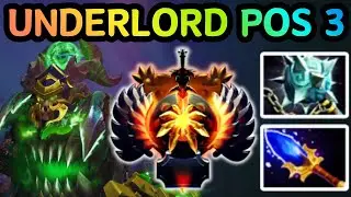 🔥 UNDERLORD OFFLANE &mdash; DAMAGE, TANK, ROOT, REPEAT | DOTA 2 GAMEPLAY 🔥
