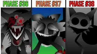 Phase 36 VS Phase 37 VS Phase 38 in Incredibox Sprunki