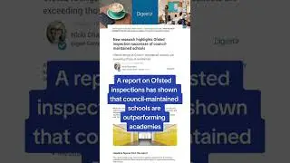 New research highlights Ofsted inspection successes of council maintained schools
