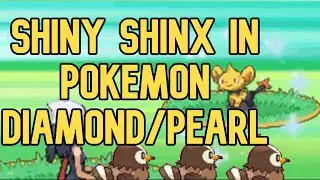 LIVE Shiny Shinx in 452 REs & 3 phases in Pokemon D/P