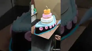 Easy and parfect ship 🚢 cake ideas|wonderful #shipcake design