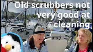 NOT Sailing Northern Ireland - Boat maintenance - hull scrub - Ep. 387