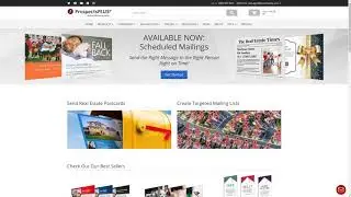 HOW TO SCHEDULE A POSTCARD MAILING | ProspectsPLUS!