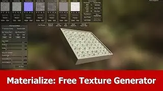 Materialize : Free PBR Texture Map Generator