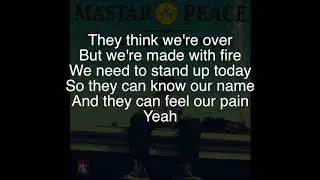 Mastar Peace - Living For The Day feat. Brad Busby ( Official Lyric Video)
