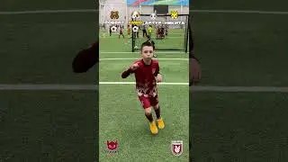 ФУТБОЛЬНЫЙ ЧЕЛЛЕНДЖ УДАР С НАКАТА | FOOTBALL CHALLENGE DROP KICK #shorts #football #kids
