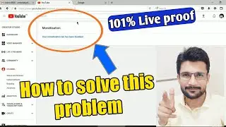 How to re enable disable AdSense account | your monetization tab has been disabled