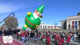 Watch Elf Balloon float down Broad Street in Dominion Energy Christmas Parade