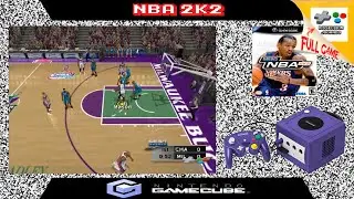NBA 2K2 - GameCube [Playoffs] [Longplay]