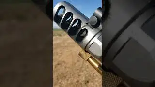 Iron-Rex muzzle brake on Remington ultimate 50 cal muzzleloader. Colorado setup