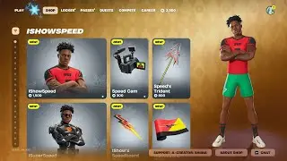 🚨 Fortnite ISHOWSPEED Icon Series Bundle! 🚨 (Season 1)