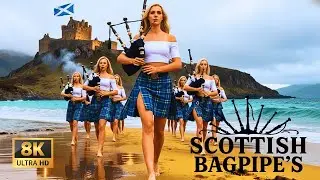 Epic Scottish Women with Bagpipes | March of the Highlands and Forgotten Tales @EironasMythicPipes