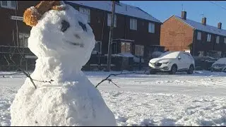 LA NIEVE, CAMINAMOS UN POCO