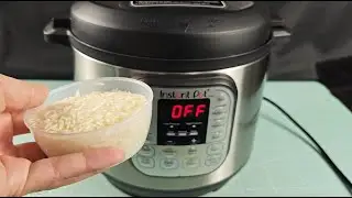 Instant Pot Cook Long Grain White Rice with Rice Button
