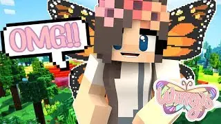 ON THE WALL OF FAME!! WINGS SMP #3 Let's Play Minecraft
