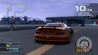 Ridge Racer 7 Maker's Trial KILIK with Starnose at Airport Lap R [Driver's view]