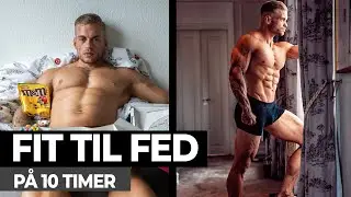 FIT TIL FED - 10.000 KCAL CHALLENGE PÅ 10 TIMER 🥞🍔 Hvordan nogle manipulerer med transformationer