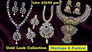 Kesan Novus #onegramgold #Real #Goldlook #collection #necklace #longchain #earrings #beads #bride