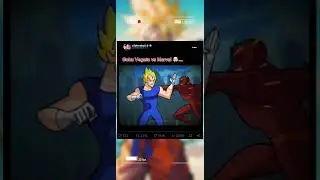 Goku and Vegeta vs.Marvel And Dc💀#ytshorts#dragonballz#shortvideo
