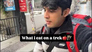 My Diet During a Trek | How I Maintain Muscle While Travelling 💪