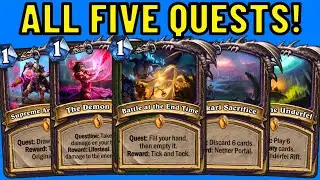 Completing All 5 WARLOCK Quests in the SAME Game???