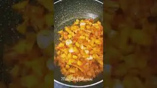 dry fish potato #shorts @bommicookingchannel