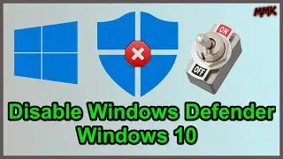 How to disable Windows Defender Antivirus on Windows 10 Manual