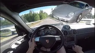 Porsche Cayman S Manual - POV test drive